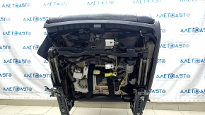 Driver's seat Toyota Highlander 14-19 with airbag, electric, ventilation, leather black, worn leather