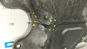 Front engine protection VW Tiguan 18 - broken, cracked