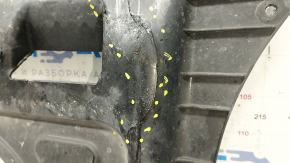 Front engine protection VW Tiguan 18 - broken, cracked