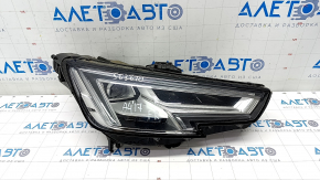 Front right headlight complete Audi A4 B9 17-19 Full LED, sand