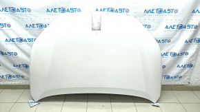 Naked hood Toyota Highlander 14-19 steel, white 070, sand, corner knocked off