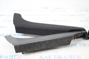 Trunk floor bracket right Tesla Model Y 20 - black, unglued, broken