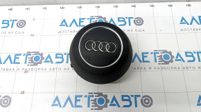 Airbag in steering wheel driver Audi A4 B9 17- black