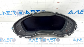 Instrument cluster Audi A4 B9 17- large display, 67k, scratches