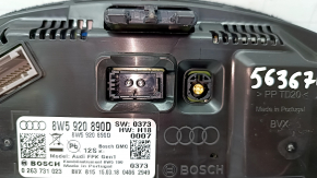 Instrument cluster Audi A4 B9 17- large display, 67k, scratches