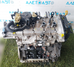 Engine VW Tiguan 18-20 2.0 TFSI DGUA 126k, compression 14-14-14-14, oil pan punctured