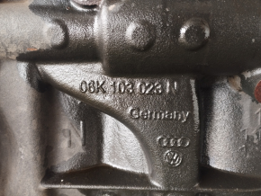 Engine VW Tiguan 18-20 2.0 TFSI DGUA 126k, compression 14-14-14-14, oil pan punctured