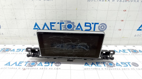 Monitor, display, navigation Audi A4 B9 17- 8.2" with bracket, scratches