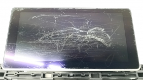 Monitor, display, navigation Audi A4 B9 17- 8.2" with bracket, scratches