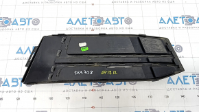 Front bumper grille left Audi A4 B9 17-19 s-line, without radar, light chrome, bumpers