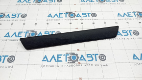 Door sill trim rear left outer Toyota Prius V 12-17 black, worn