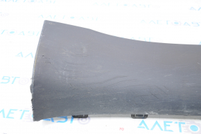 Tesla Model Y 20 right upper threshold - structure, scratches, scuffs, broken guide