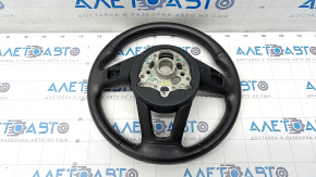 Bare steering wheel Audi A4 B9 17 - leather, black, for cleaning