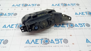 Daytime running lights DRL left Toyota Prius V 15-17 rest, broken mount, cracks on glass, sand