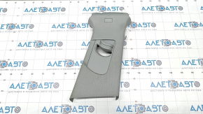 Upper right center pillar trim belt Audi A4 B9 17- gray, dry cleanable