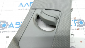Upper right center pillar trim belt Audi A4 B9 17- gray, dry cleanable