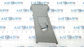 Upper center pillar trim left belt Audi A4 B9 17- gray, for dry cleaning