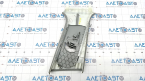 Upper center pillar trim left belt Audi A4 B9 17- gray, for dry cleaning