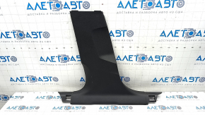 Center pillar trim lower left Audi A4 B9 17- black, scratches