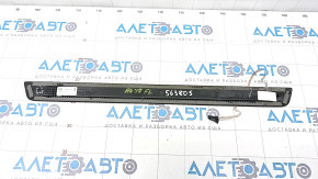 Door sill trim outer front left Audi A4 B9 17- S-Line with illumination, scratches, broken guides, corrosion
