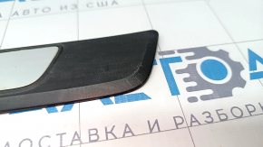 Door sill trim outer front left Audi A4 B9 17- S-Line with illumination, scratches, broken guides, corrosion
