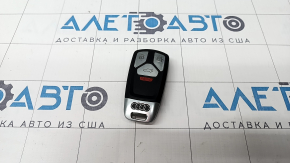 Key smart Audi A4 B9 17- type 1, 4 buttons, worn, scratches, bumps