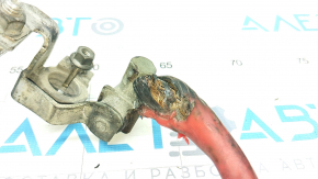 Positive battery terminal BMW 335i e92 07-13 with squib, melted wire
