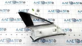 Right rear window trim Audi A4 B9 17 - grey, for dry cleaning, broken fasteners