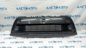 Lower grille of the front bumper Toyota Prius V 15-17 without fog lights, breaks, scratches, cracks, broken fasteners