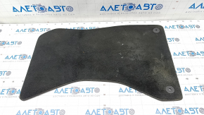Front right interior mat Audi A4 B9 17-19 cloth, black, dry cleanable