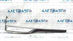 Toyota Highlander 14-19 Front Panel Trim with Wood Insert, Scratches