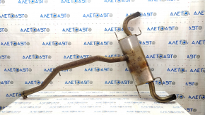 Muffler rear with barrel Alfa Romeo Giulia 17 2.0T
