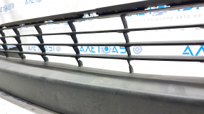 Front bumper lip Toyota Highlander 14-16 structure, broken, scratches