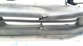 Front bumper lip Toyota Highlander 14-16 structure, broken, scratches