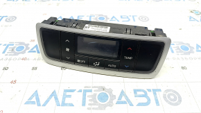 Climate control control 2 row Toyota Highlander 14-19 rubbed glass, scratches