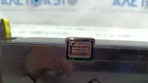 Climate control control 2 row Toyota Highlander 14-19 rubbed glass, scratches