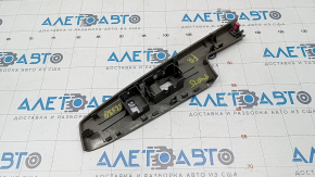 Front right door window lifter control trim Toyota Prius V 12-17 gray, scratches