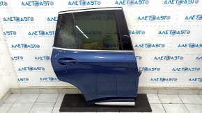Door assembly rear right BMW X3 G01 18-21 blue C1M, keyless, bumpers