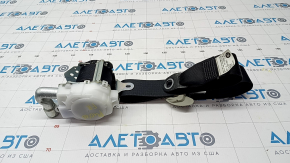 Passenger seat belt Toyota Prius V 15-17 black