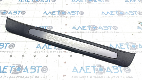 Door sill outer front right Toyota Highlander 14- chrome, scratches