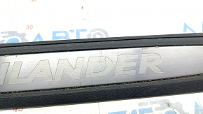 Door sill outer front right Toyota Highlander 14- chrome, scratches