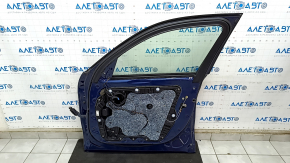 Door assembly front right BMW X3 G01 18-21 blue C1M, keyless, scratches on the overlay, bump