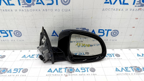 Right side mirror BMW X3 G01 18-22 5 pins, turn signal, auto-dimming, blue C1M