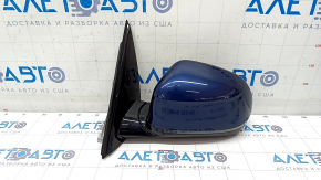 Left side mirror BMW X3 G01 18-22 5 pins, turn signal, auto-dimming, blue C1M