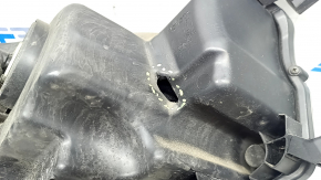 Headlight front left Toyota Highlander 14-16 bare, dark, halogen, sand, broken fasteners, damaged housing