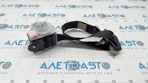 Rear left seat belt for Toyota Prius V 12-17 black