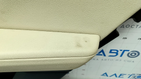 Door trim card rear right BMW X3 G01 18-21 beige leatherette, wood insert, for dry cleaning