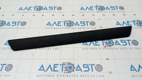 Door sill trim front right outer Toyota Prius V 12-17 black, scratches