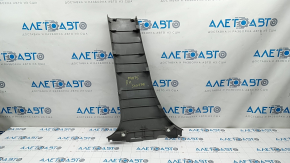 Center pillar trim lower right Toyota Prius V 15-17 gray, worn