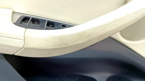 Door trim card front left BMW X3 G01 18-21 leatherette beige, wood insert, for dry cleaning, scratch